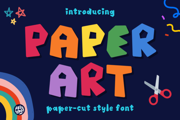 Evaluating Paper Art: A Textured Font for Creative Projects