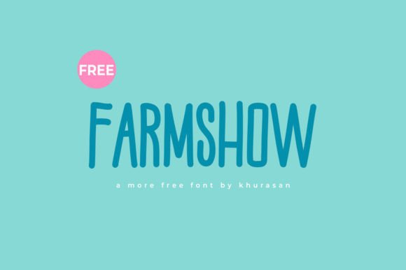 Farmshow: Elevating Modern Design with a Distinctive Display Font