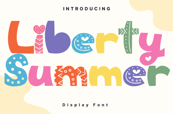 Liberty Summer: A Whimsical Handwritten Font for Every Creator