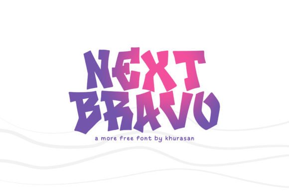 Next Bravo: A Modern Graffiti Font