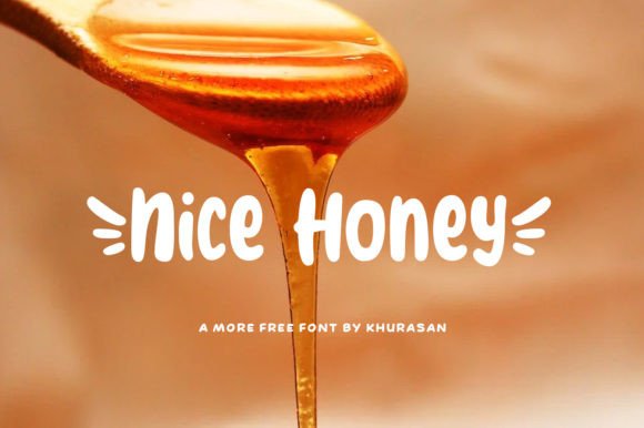 Nice Honey: A Modern Display Font for Bold Designs