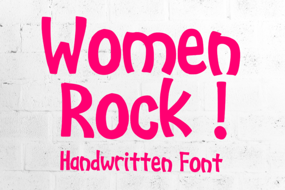 Strategic Typography: Leveraging Women Rock for Authentic Brand Connection