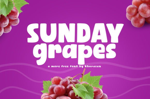 Sunday Grapes: A Cute Handwritten Font for Modern Designs