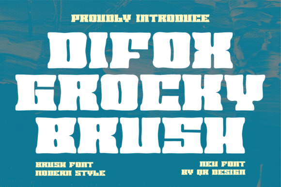 Unleash Bold Branding with Difox Grocky Brush