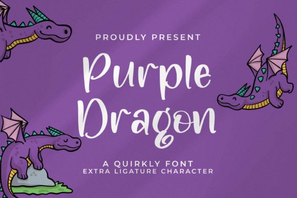 Unlocking Whimsy: A Comprehensive Guide to the Purple Dragon Display Font