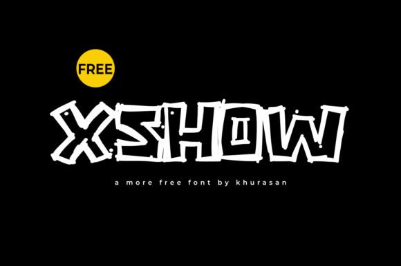 Xshow: The Modern Display Font for Bold Designs